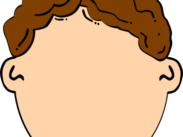 Dark Hair Clipart Transparent - Png Download (640x480), Png Download