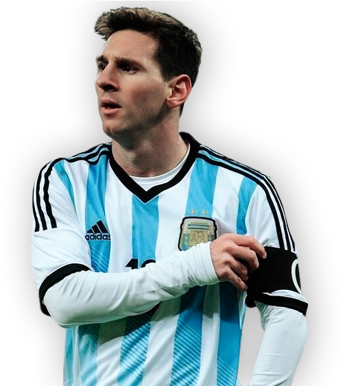 Messi Argentina 2014 Png Clipart (640x562), Png Download
