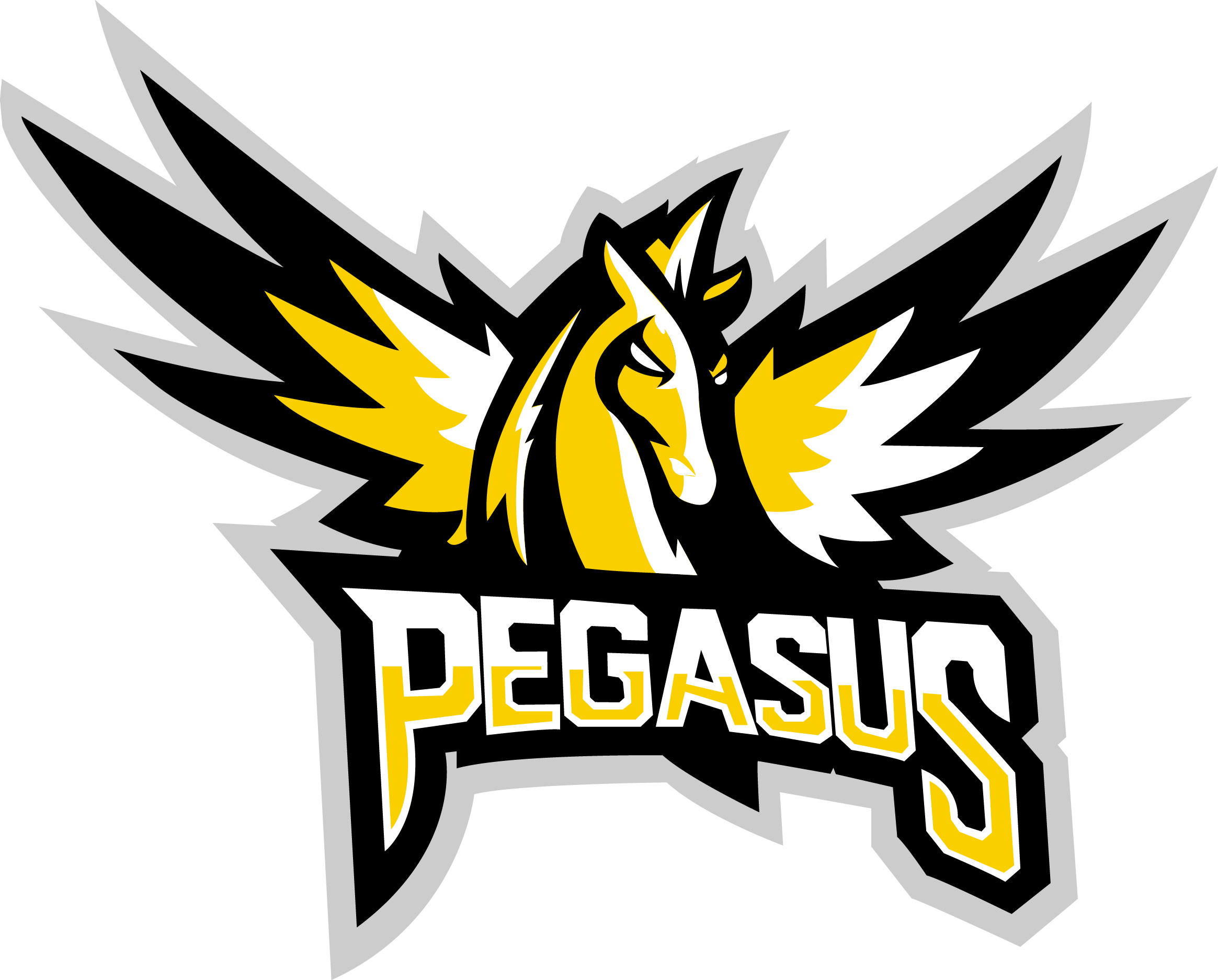 Pegasus Gaming Clipart (2329x1874), Png Download