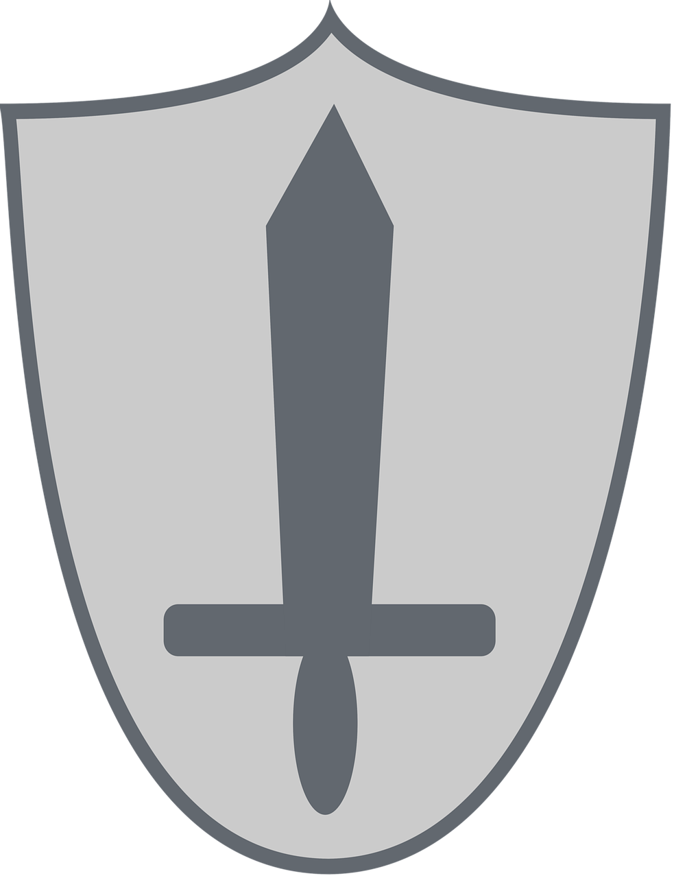 Sword Shield Security Icon Png Image Clipart (983x1280), Png Download