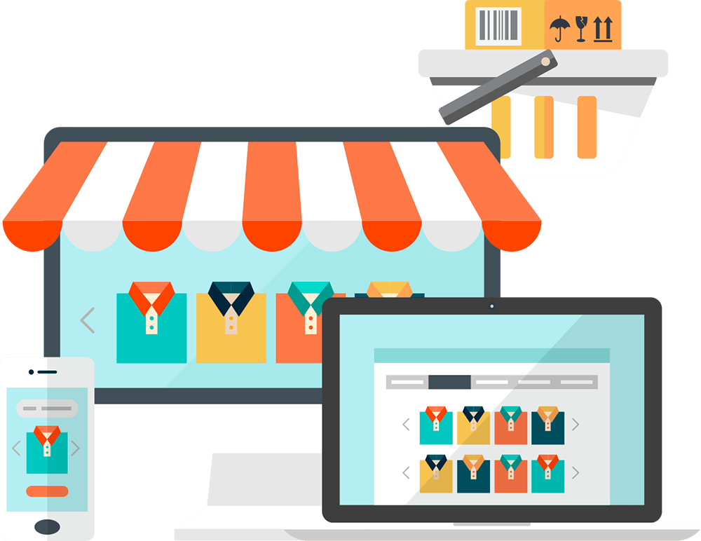 Ecommerce Clipart Digital Commerce - Png Download (1000x772), Png Download