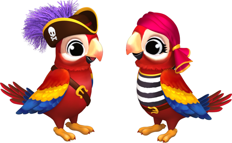 Dodo Birds @ Family Farm At Facebook Clipart (796x491), Png Download