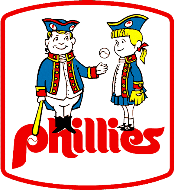 Philadelphia Phillies Primary Logo On Chris Creamer's Clipart (592x629), Png Download