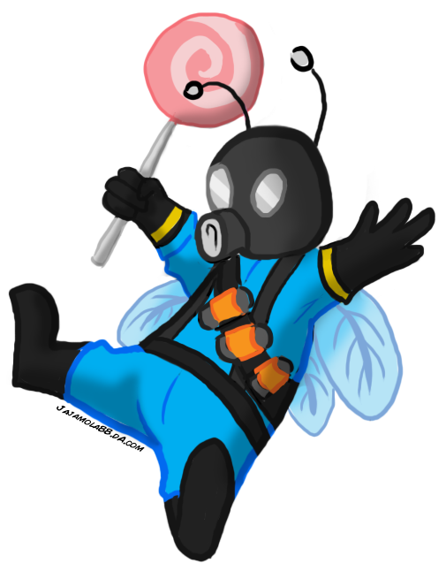 Team Fortress 2 Vertebrate Technology Cartoon Clipart (648x864), Png Download