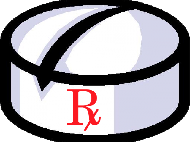 Tablet Clipart Blue Pill - Png Download (640x480), Png Download