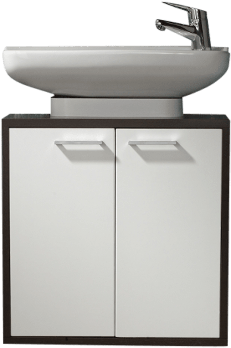 Bissonnet 38157900 Wall-mount Two Door Vanity Base Clipart (2000x2000), Png Download