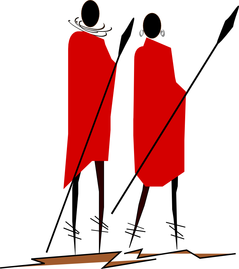 Warrior Trails Safari Company Logo Clipart (790x888), Png Download