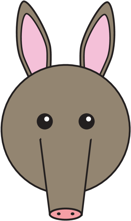 Animaru Aardvark Clipart (800x800), Png Download