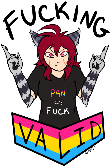 Pan As Fuck Clipart (469x713), Png Download