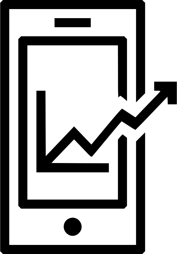 Mobile Marketing Growth Chart Management Comments Clipart (684x980), Png Download