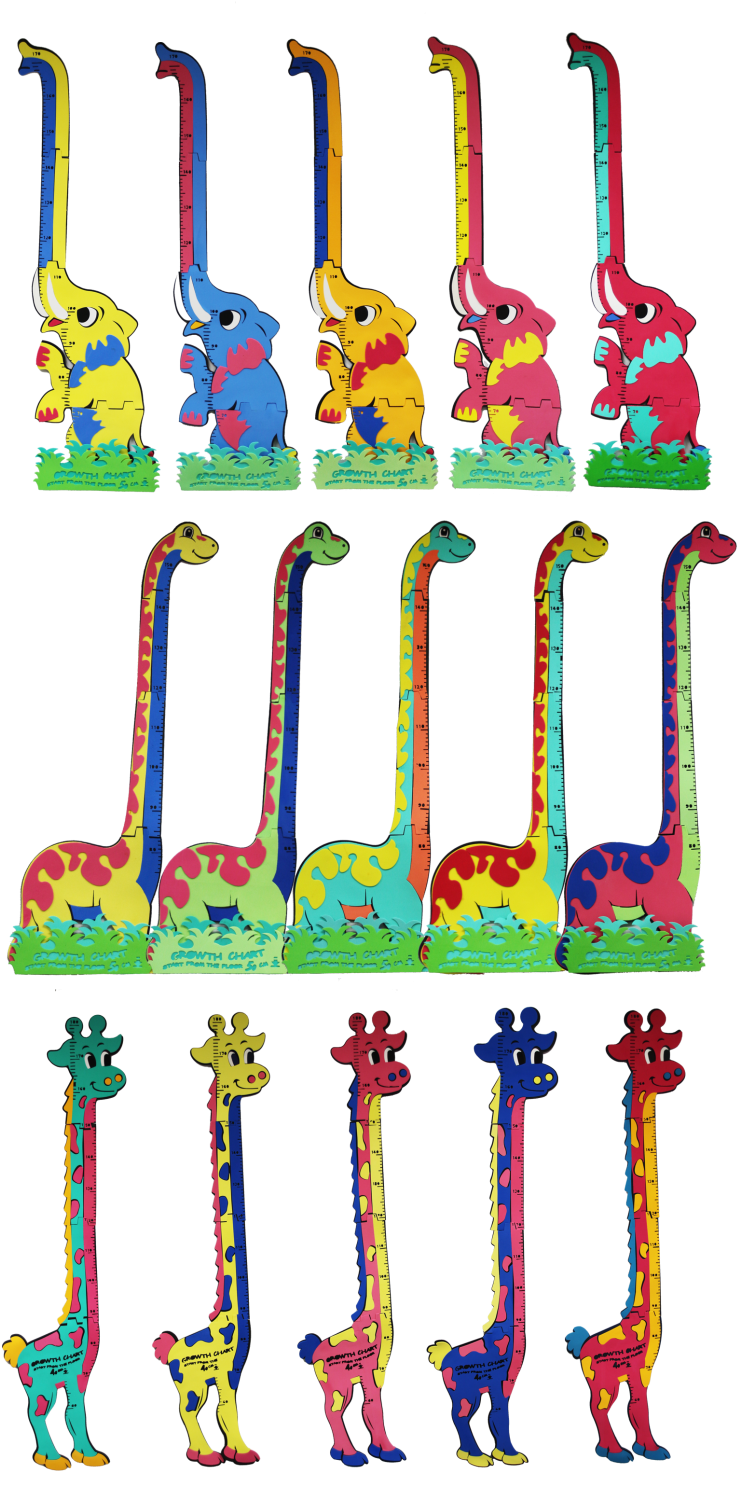 Animal Growth Chart Clipart (822x1500), Png Download