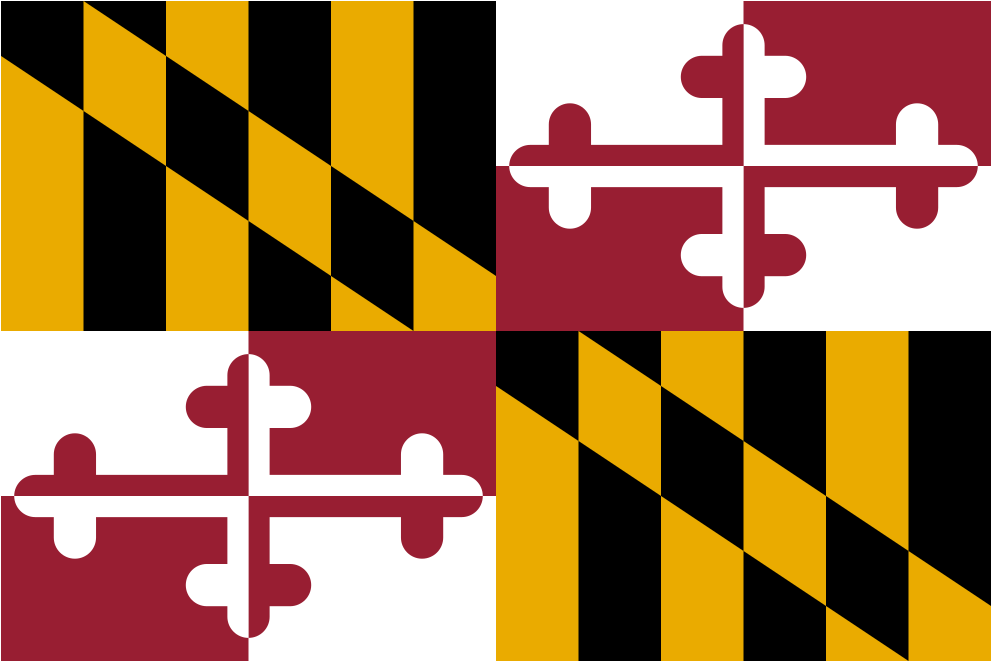 Maryland Vector Pattern Clipart (1024x1024), Png Download