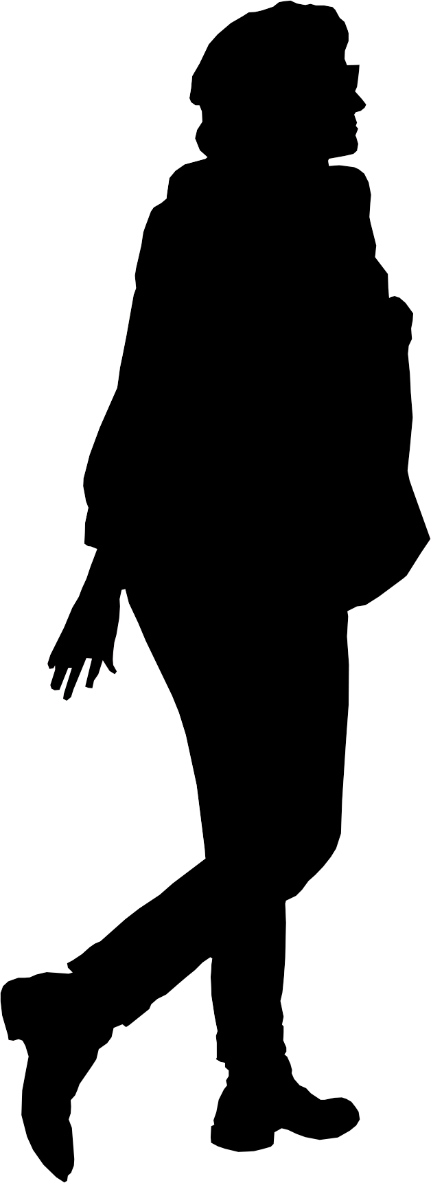 Woman Clipart (628x1722), Png Download