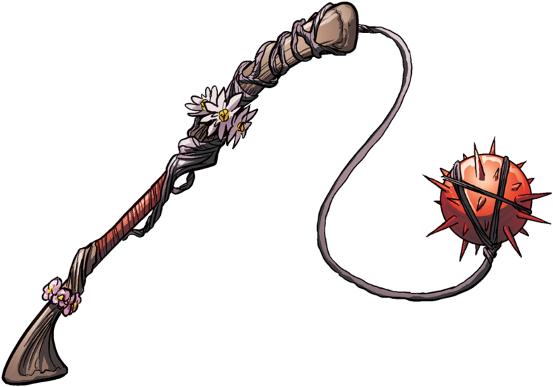 Hellroot Morning Star By Self-replica Clipart (1024x614), Png Download