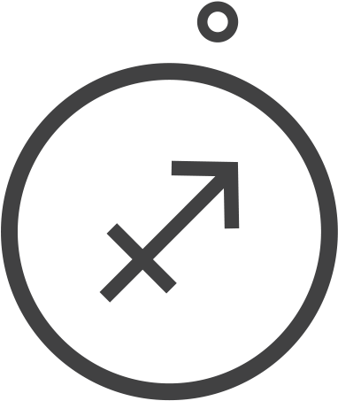 Sagittarius Transparent Background Clipart (555x555), Png Download