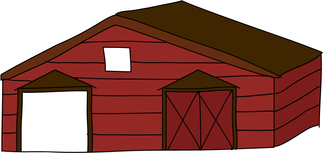 Farm House Panda Free Clipart (1114x556), Png Download