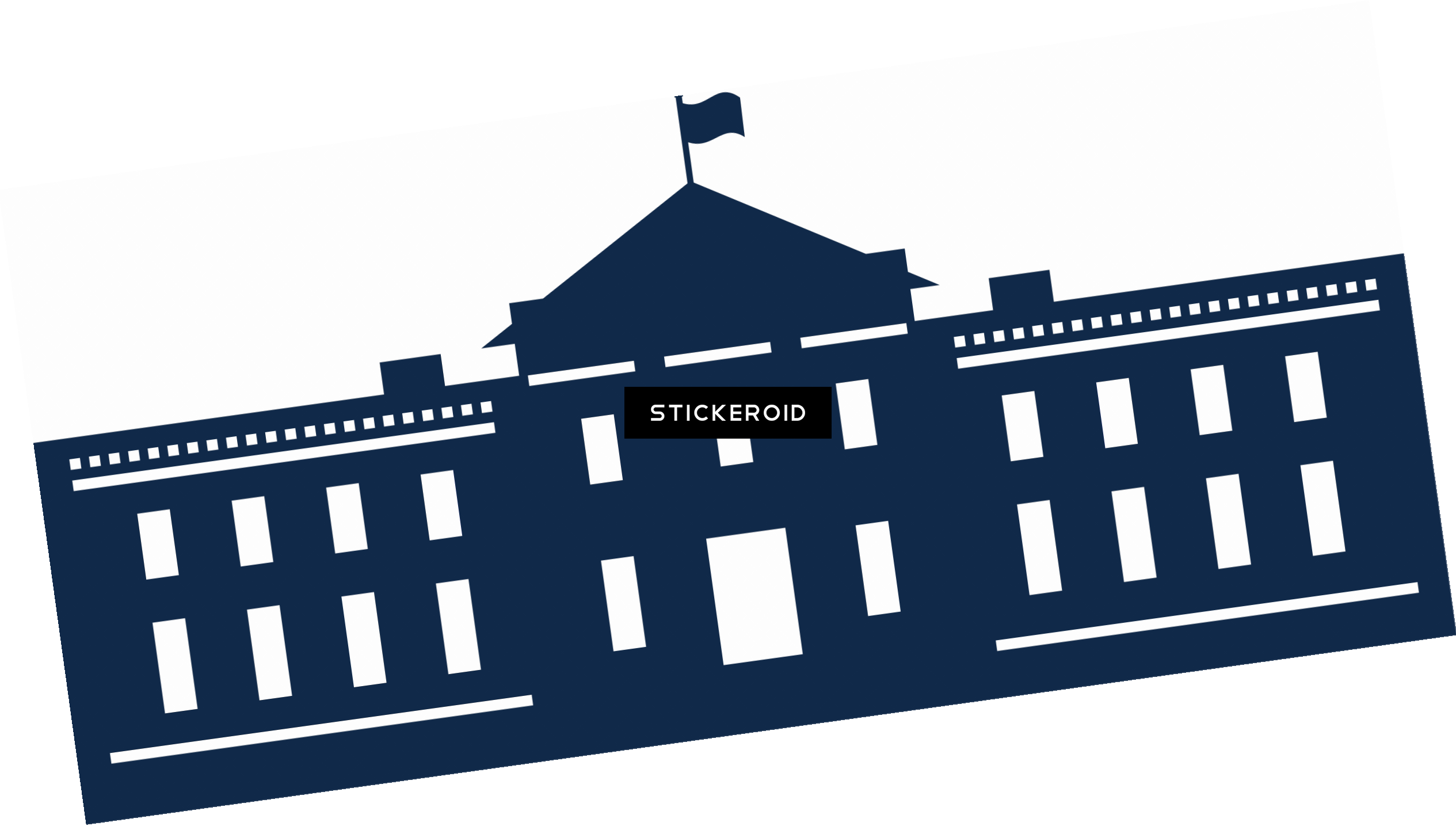 White House & States Travel United World Clipart (2530x1435), Png Download