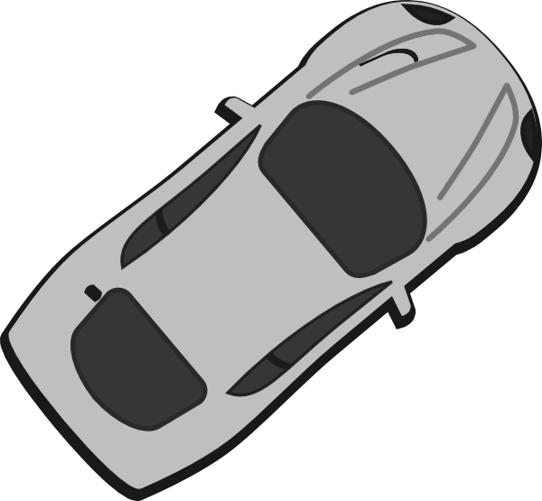 How To Set Use Gray Car Clipart (600x555), Png Download