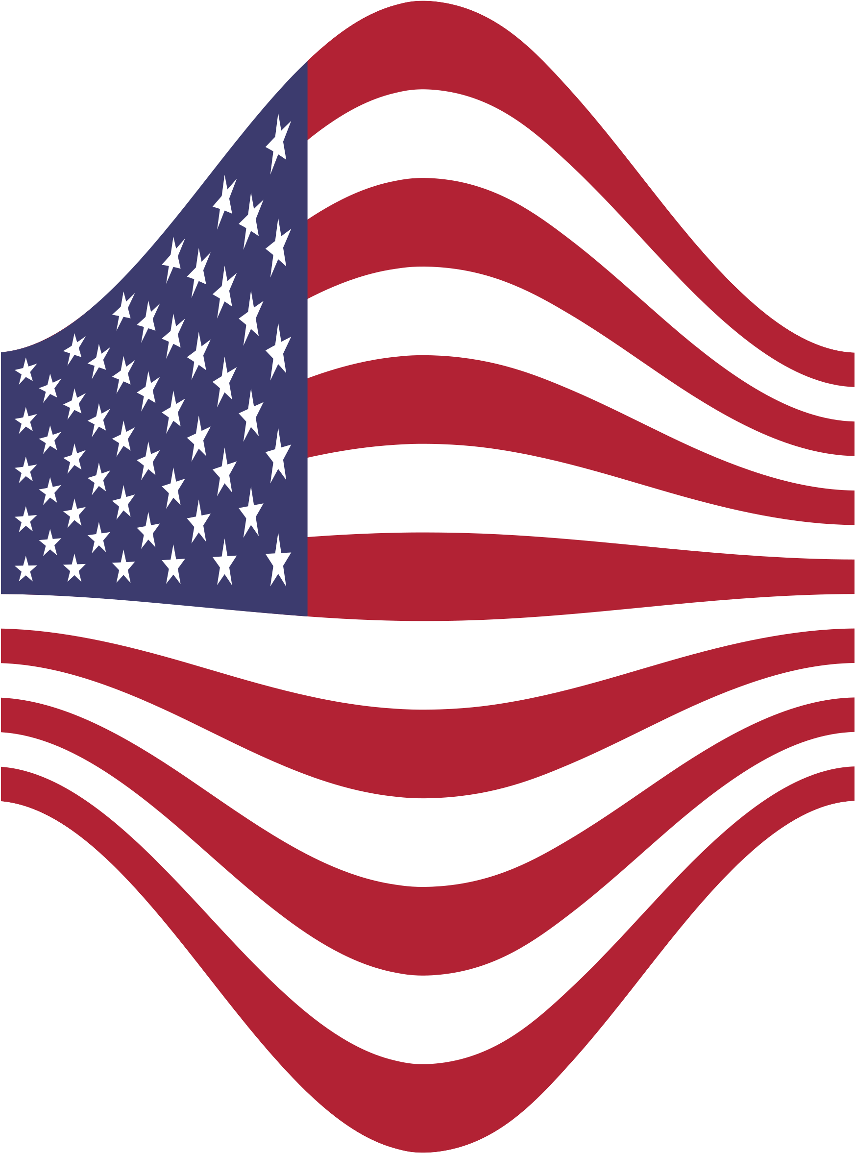 Flag Of The United States Computer Mouse Clip Art - Png Download (1745x2353), Png Download