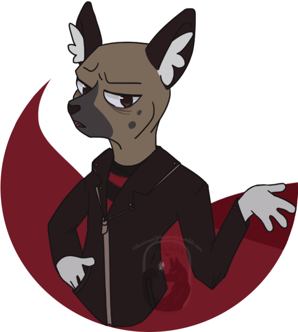 Aggretsuko Was Such A Good Show That I Drew A Haida Clipart (629x728), Png Download