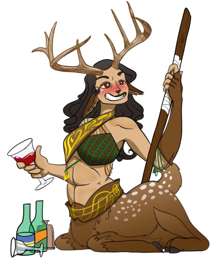 More Oc Arts For Dnd Buds Featuring An Homebrew Alter Clipart (700x844), Png Download