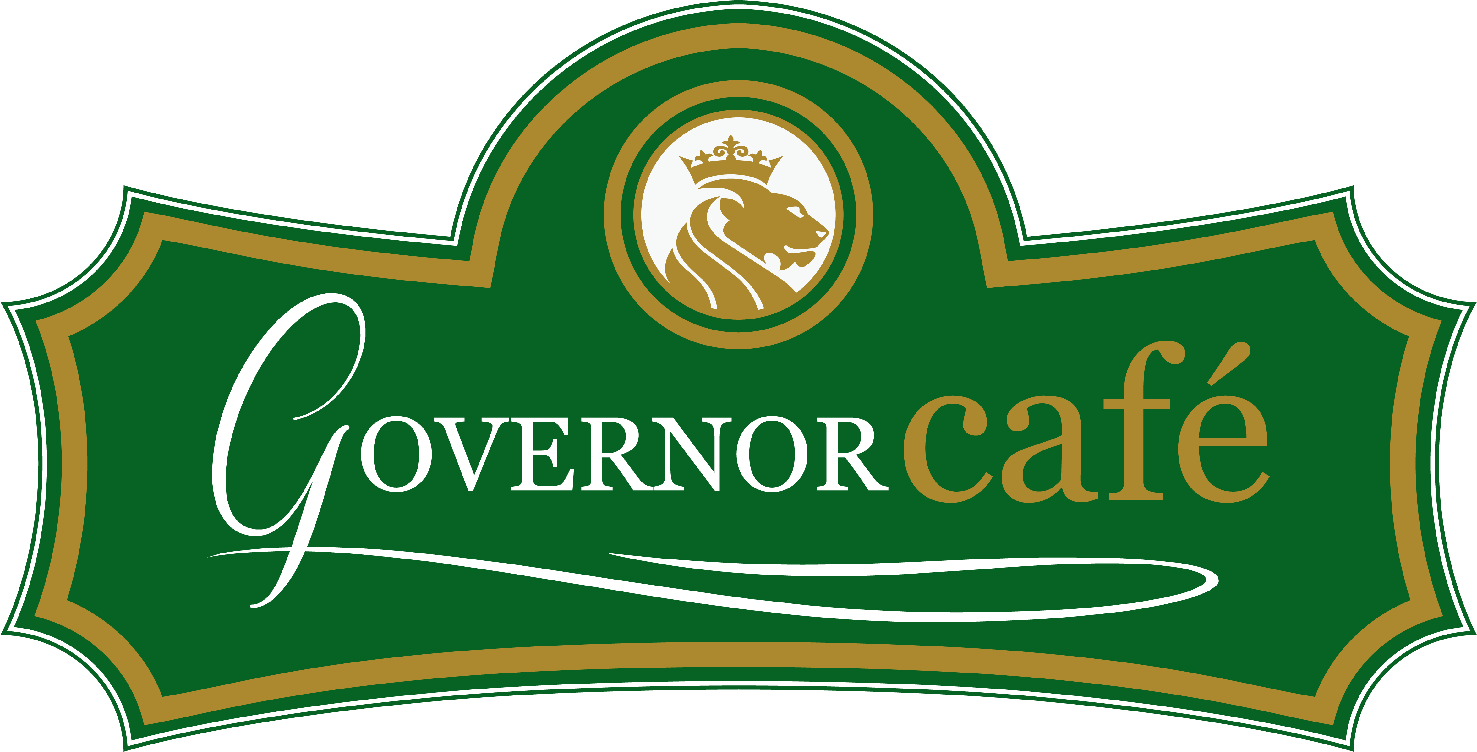 Governor Cafe Logo Clipart (4806x2516), Png Download