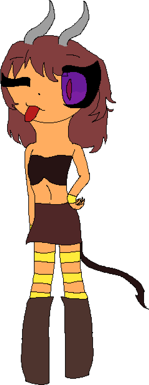 Imp Girl Clipart (1400x1400), Png Download