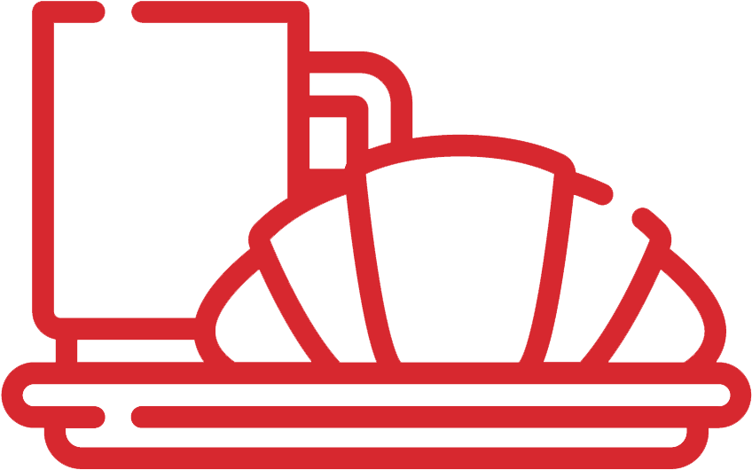 Hot Continental Breakfast Clipart (907x907), Png Download