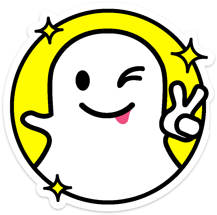 Partners Badge Snapchat Clipart (966x966), Png Download