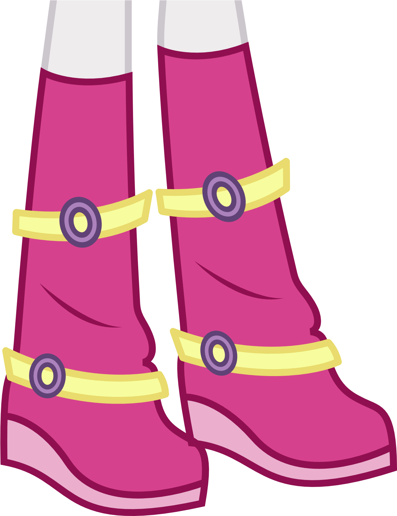 Sweetie Belle's Boots 2 Clipart (1624x1688), Png Download