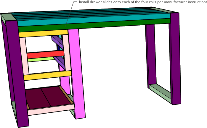 Diy Desk Clipart (758x472), Png Download