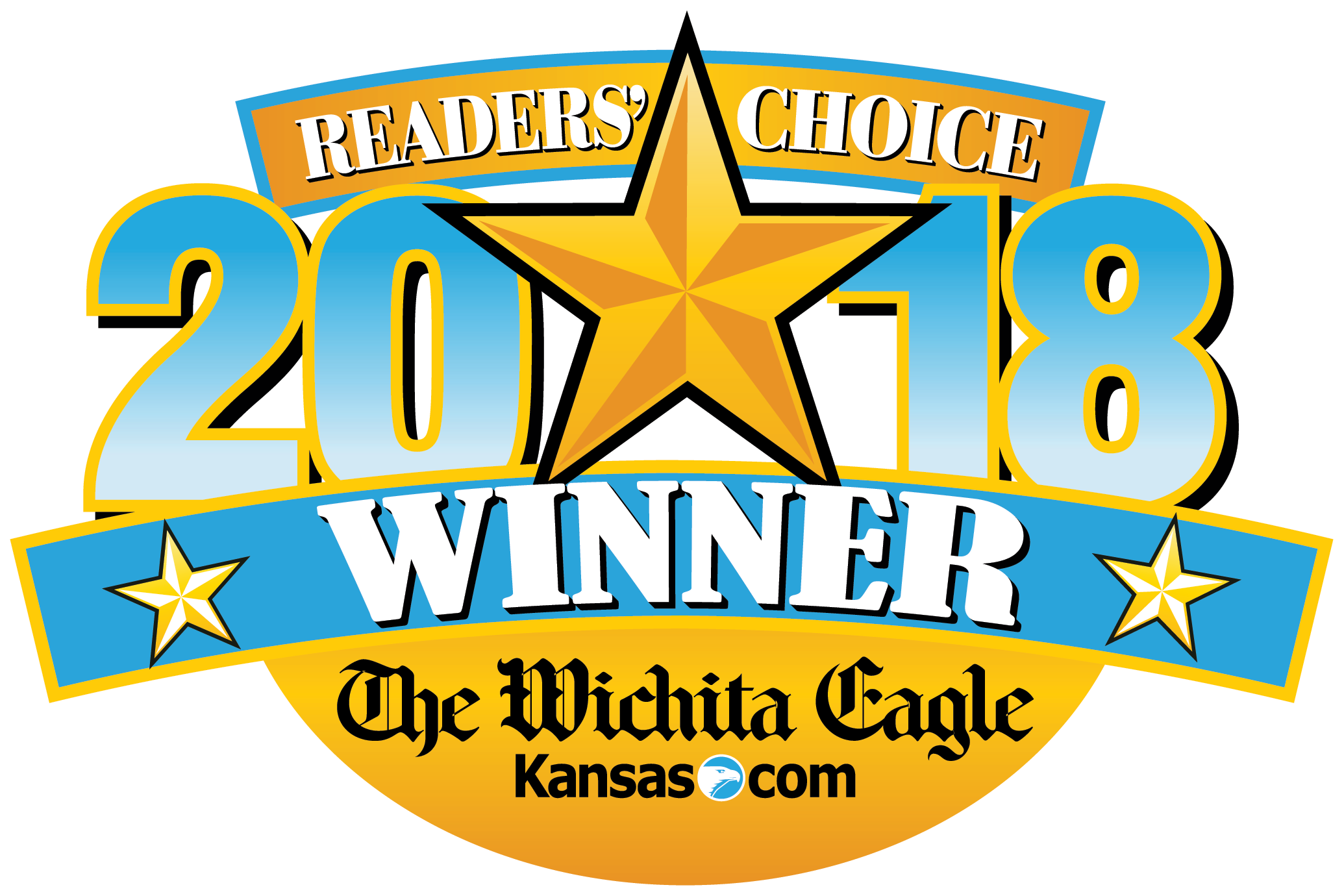 Reader's Choice Two Years Running Clipart (2070x1380), Png Download