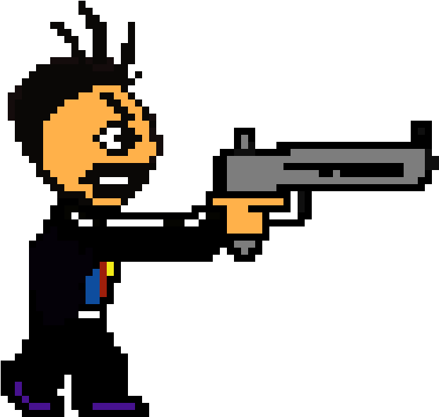 Angry Joe Shooter Clipart (820x800), Png Download