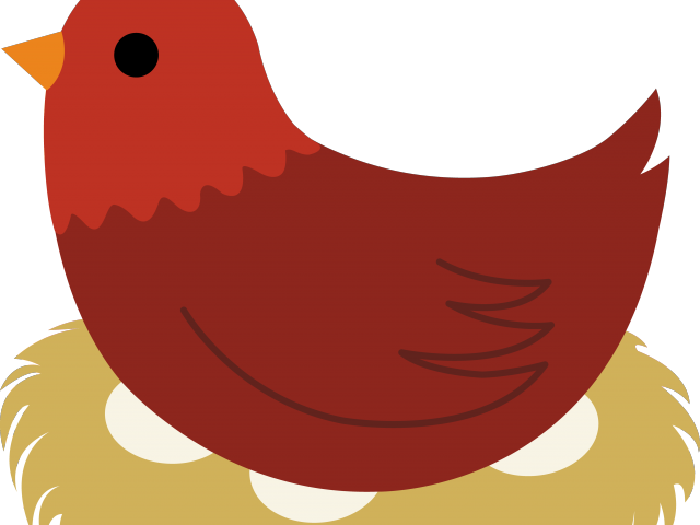 Nest Clipart Mama Bird - Png Download (640x480), Png Download