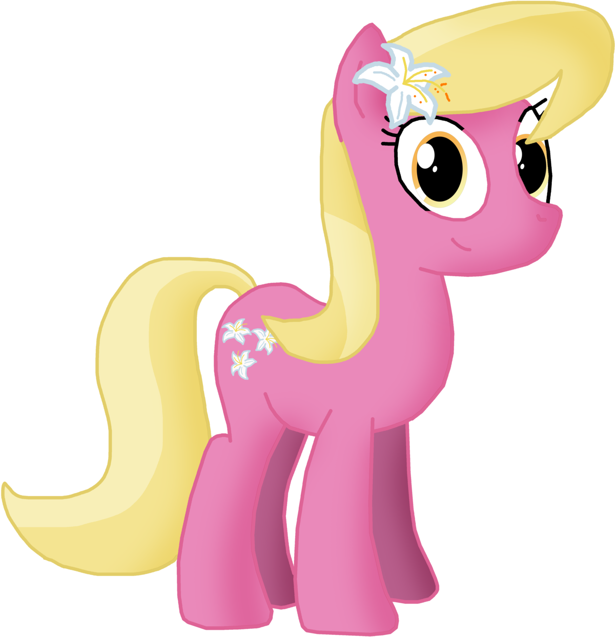 Ajmstudios, Background Pony, Female, Lily, Lily Valley, Clipart (1280x1422), Png Download
