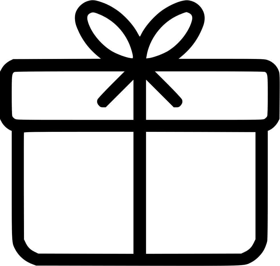 Gift Box Comments Clipart (981x934), Png Download