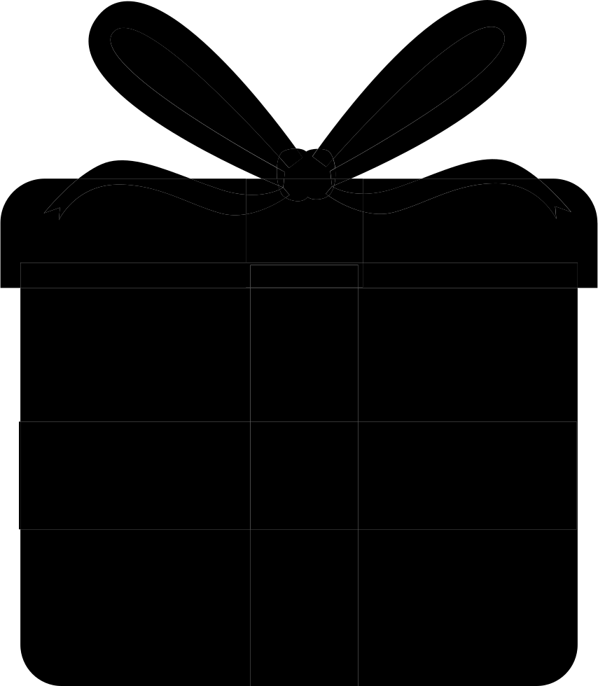 Gift Box Comments Clipart (854x980), Png Download