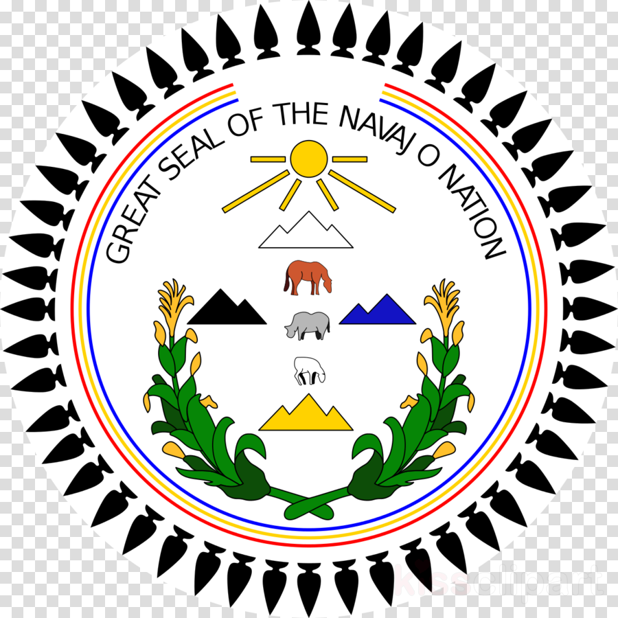 Navajo Nation Seal Clipart Great Seal Of The Navajo - Png Download (900x900), Png Download