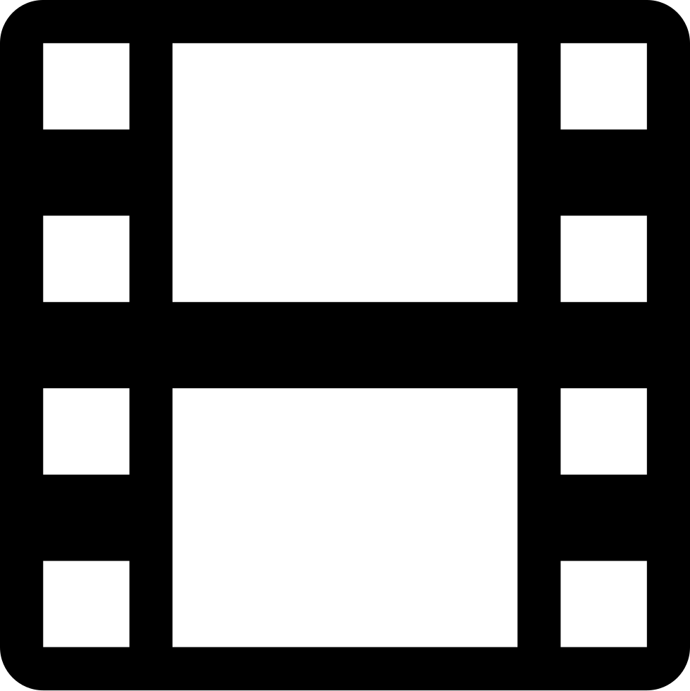 Film Strip Of Two Photograms Comments Clipart (980x981), Png Download