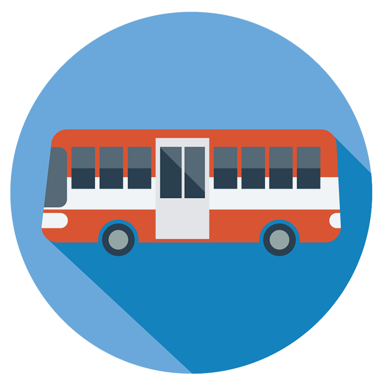 Bus Icon Clipart (784x784), Png Download