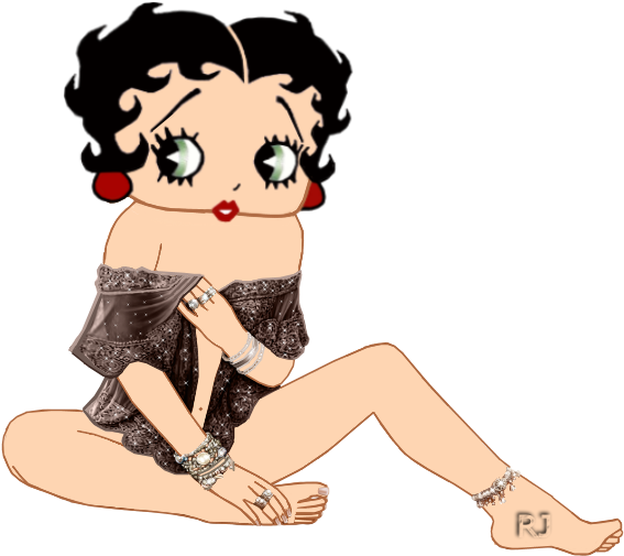 🙋la Hermosa Betty Boop🙋🙆 Clipart (600x520), Png Download