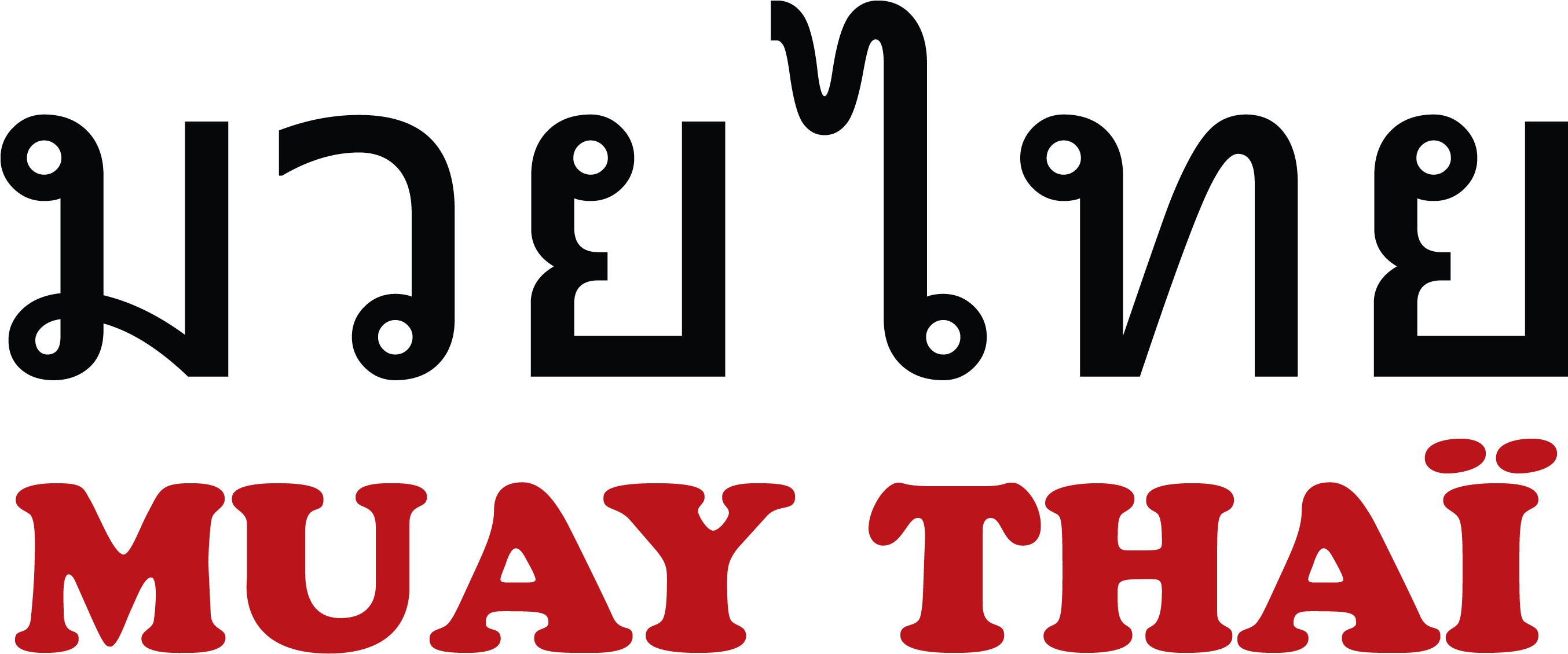 Muay Thai ~ Clipart (2707x1223), Png Download