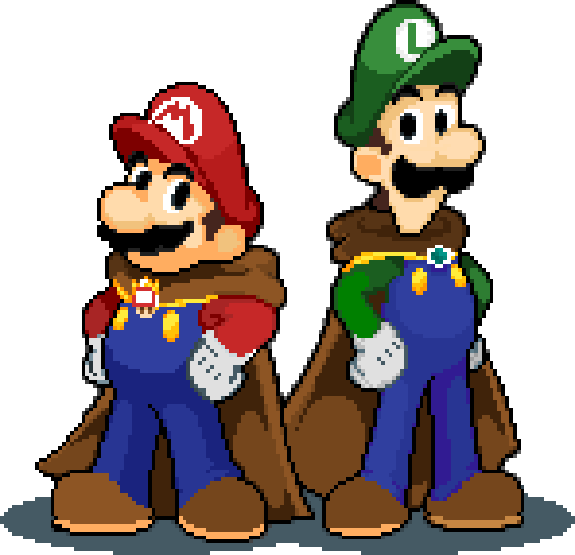 Mario And Luigi Clipart (1184x1144), Png Download