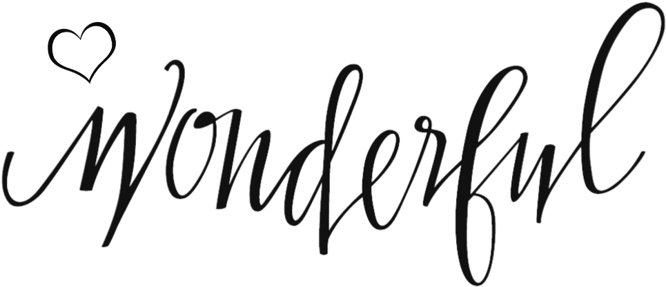 Wonderful Clip Art - Png Download (1025x480), Png Download