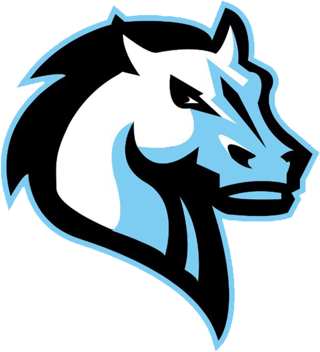 Northern Kentucky Mustang Logo, Mascot Design, Blood Clipart (720x720), Png Download