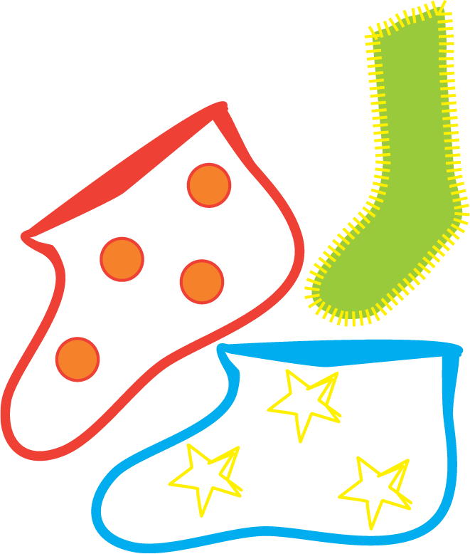 Colour Your Feet Clipart (661x778), Png Download