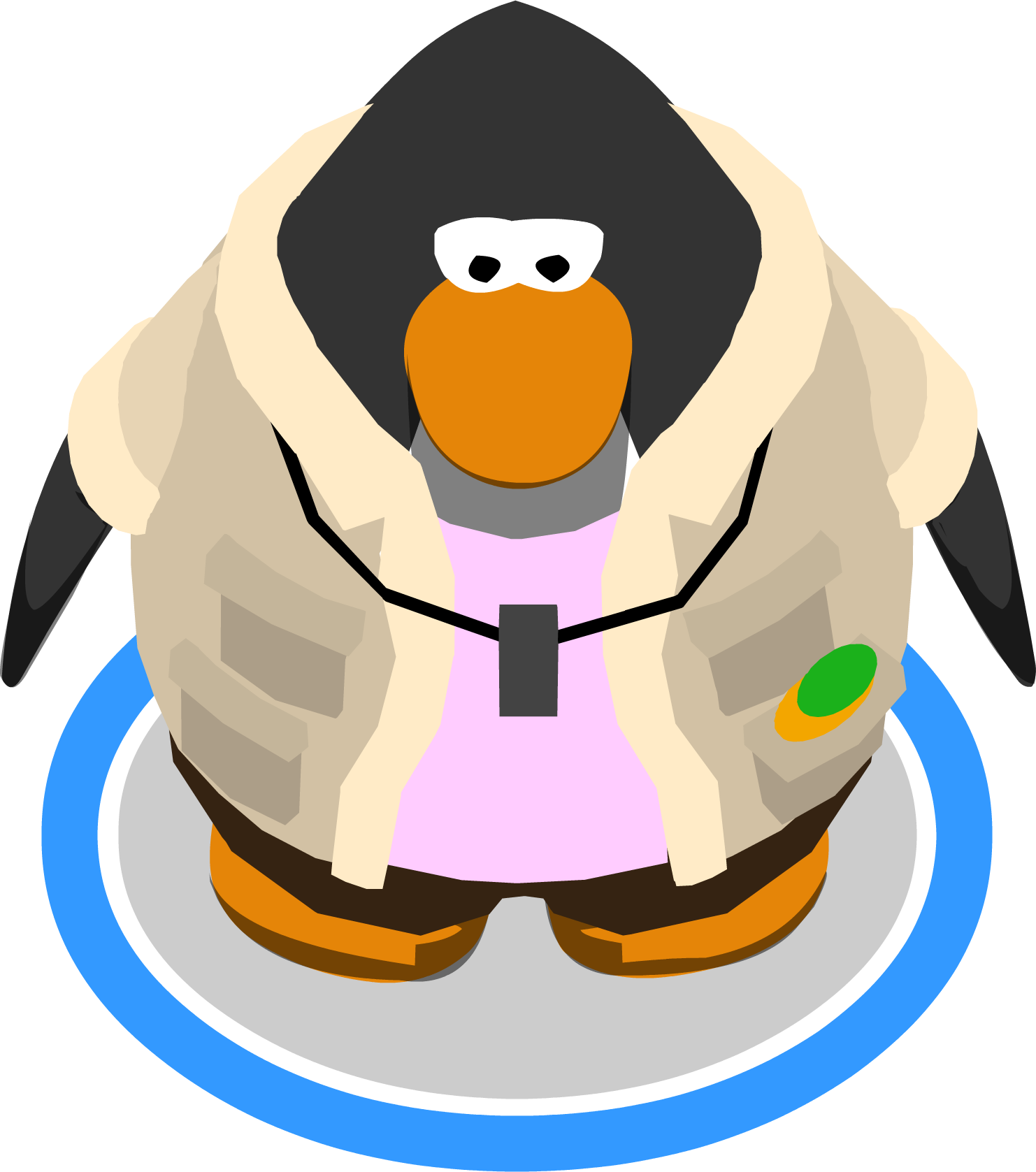 Club Penguin Penguin Sprite Clipart (1482x1677), Png Download