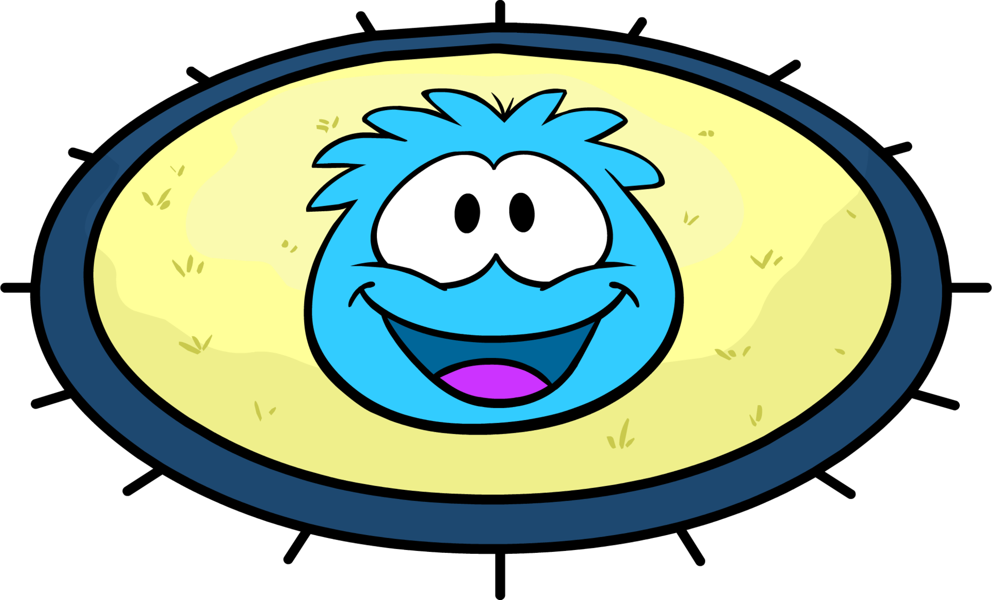 Puffle Rug Clipart (2000x1210), Png Download