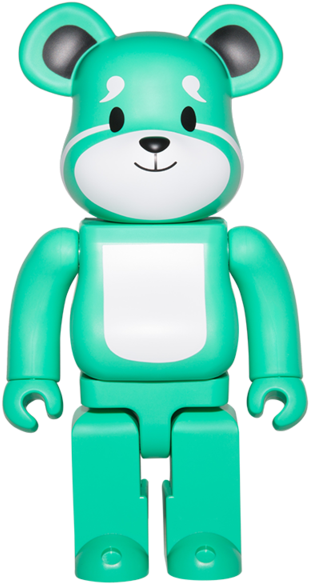 Kiss Land Super Fantastic Be@r Brick 400% Clipart (800x800), Png Download