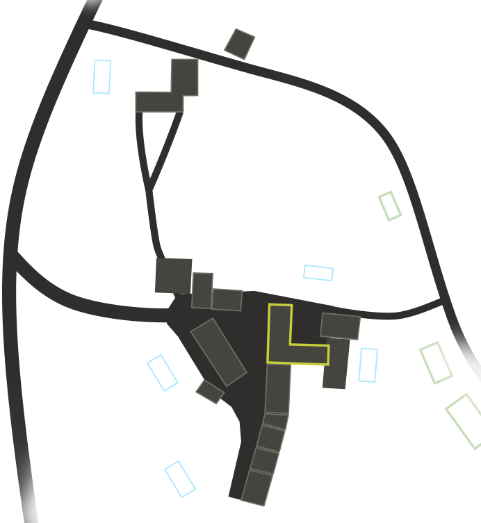 The Dinning Room Adjoining The Kitchen And Sitting Clipart (692x753), Png Download